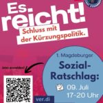 1. Magdeburger Sozialratschlag