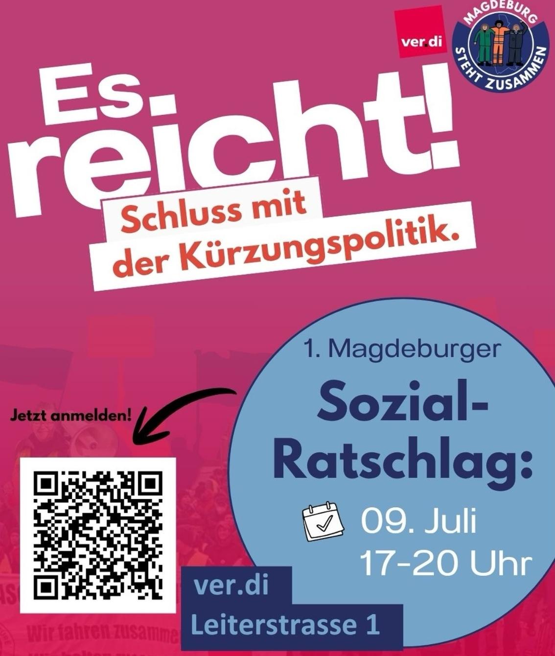 1. Magdeburger Sozialratschlag