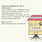Plättende Angelegenheit - Bar- & Plattenabend in der Woche der Hausprojekte
