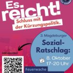 Es reicht! Schluss mit Kürzungspolitik.